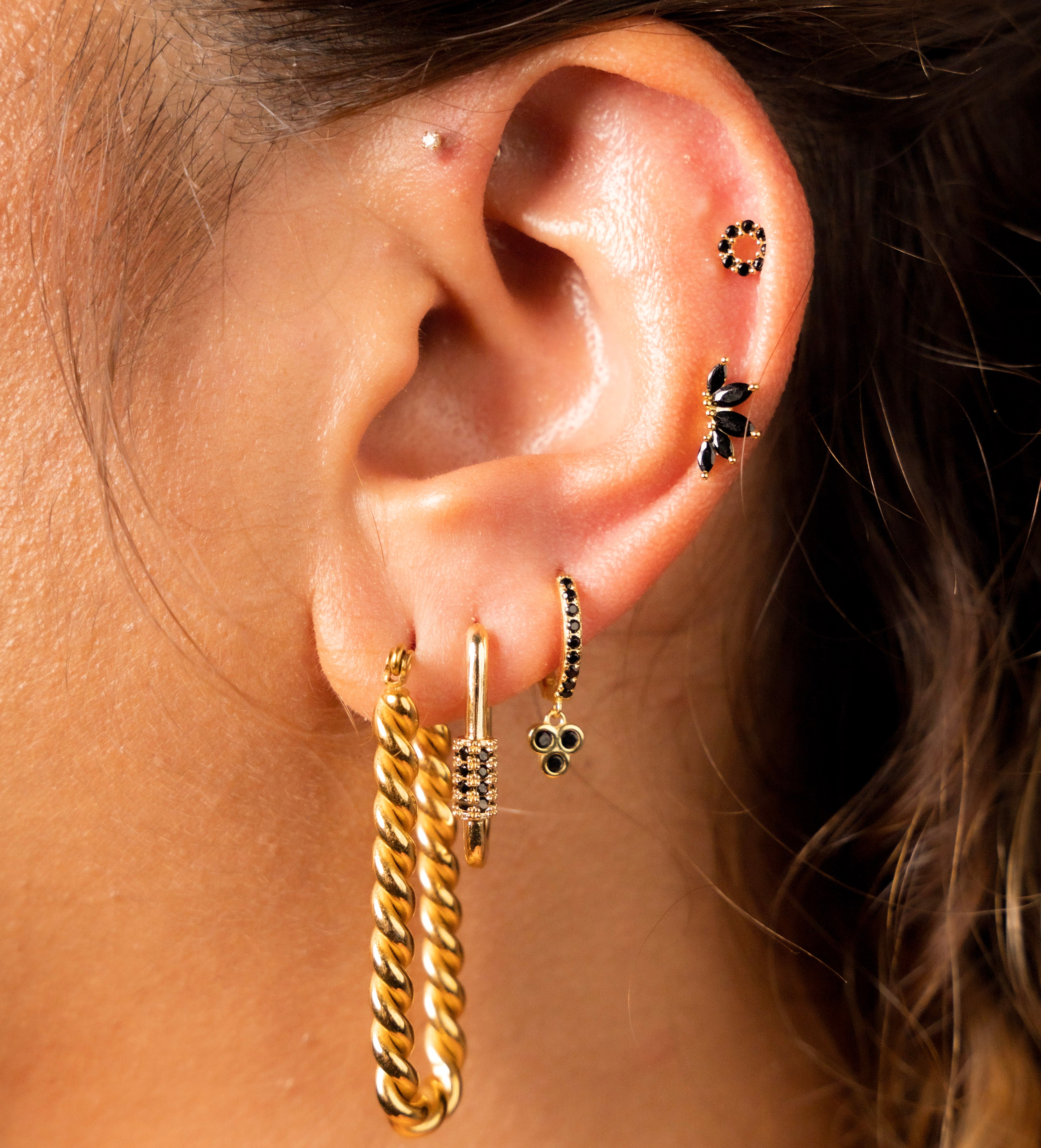 Double Twist Earrings